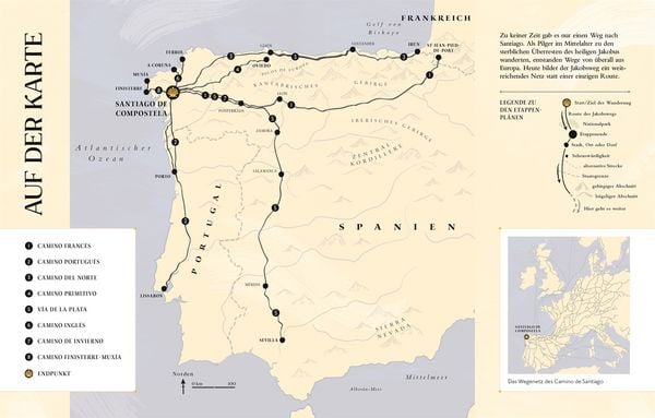 Produktbild: Pilgern auf dem Camino de Santiago