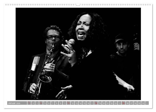 Produktbild: Jazz Ladies in der alten Schmiede (hochwertiger Premium Wandkalender 2026 DIN A2 quer), Kunstdruck in Hochglanz