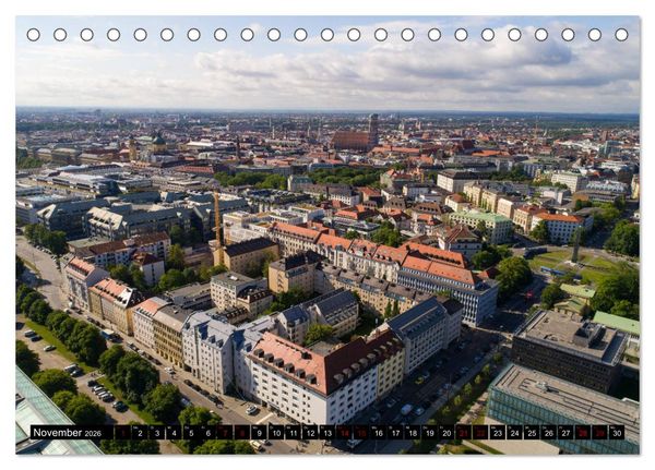 Produktbild: Himmel &uuml;ber Bayern (Tischkalender 2026 DIN A5 quer), CALVENDO Monatskalender