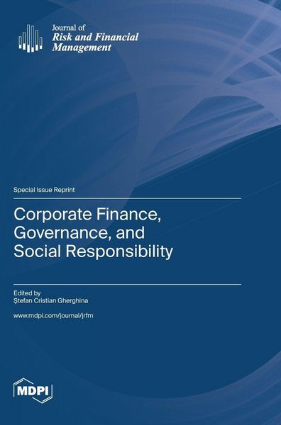 Produktbild: Corporate Finance, Governance, and Social Responsibility