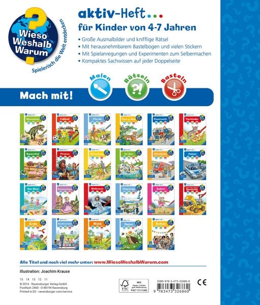 Produktbild: Wieso? Weshalb? Warum? aktiv-Heft - Polizei