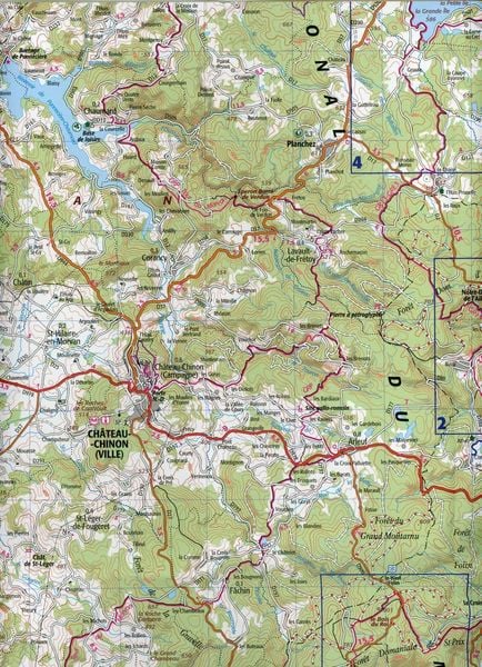 Produktbild: Morvan 1:75000