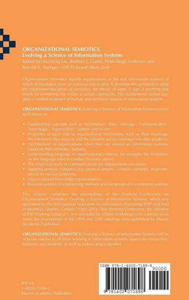 Produktbild: Organizational Semiotics