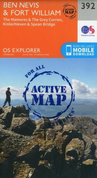 Produktbild: Ben Nevis and Fort William, the Mamores and the Grey Corries, Kinlochleven and Spean Bridge