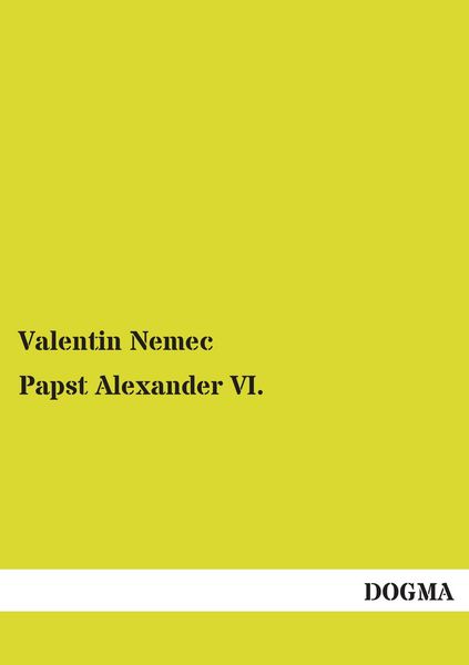 Produktbild: Papst Alexander VI.