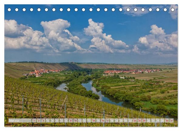 Produktbild: Ins Land der Franken fahren (Tischkalender 2026 DIN A5 quer), CALVENDO Monatskalender