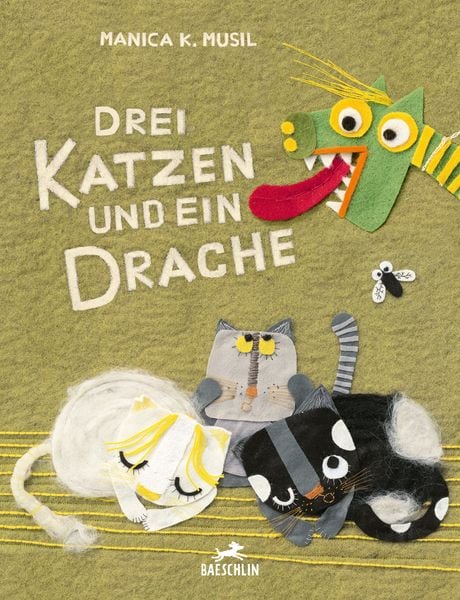 Produktbild: Drei Katzen und ein Drache