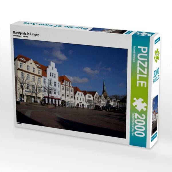 Marktplatz in Lingen (Puzzle)