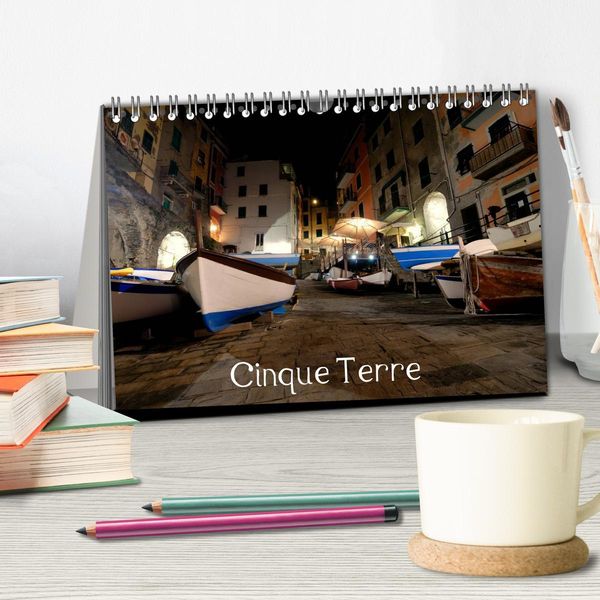 Produktbild: Cinque Terre (Tischkalender 2026 DIN A5 quer), CALVENDO Monatskalender
