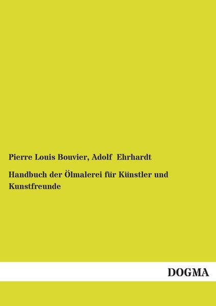 Produktbild: Handbuch der &Ouml;lmalerei f&uuml;r K&uuml;nstler und Kunstfreunde