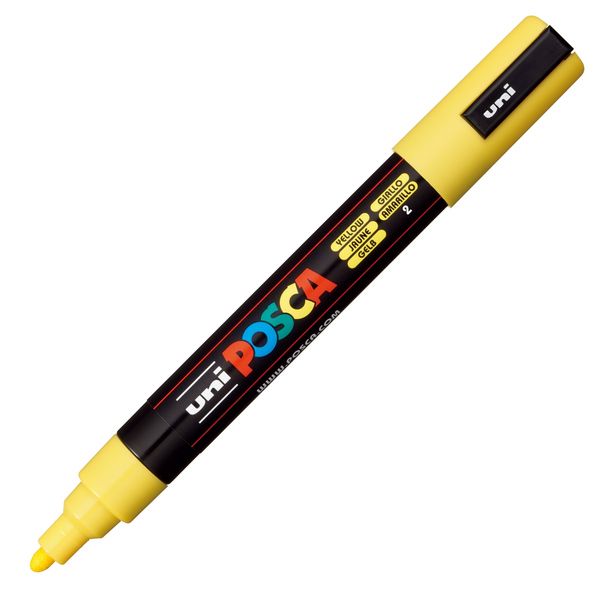 Produktbild: uni-ball Marker uni POSCA PC-5M gelb