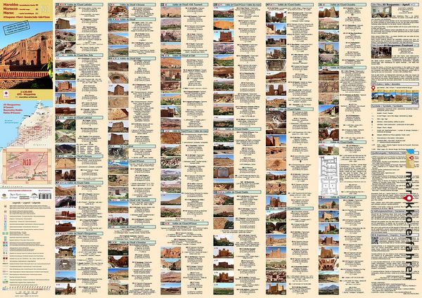 Produktbild: N10: A&iuml;t Bouguemez - M&rsquo;Semrir - Boumalne Dad&egrave;s - Kel&acirc;a M&rsquo;Gouna + Stra&szlig;e der Kasbahs III + GPS-Waypoints