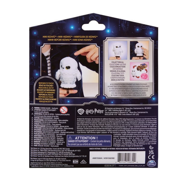 Produktbild: Spin Master Pl&uuml;sch Harry Potter Wizarding World Mini Hedwig Interaktive Eule