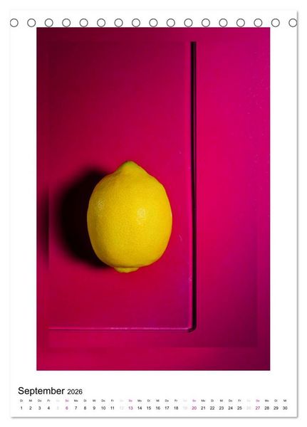 Produktbild: Apfel, Birne, Sellerie & Co (Tischkalender 2026 DIN A5 hoch), CALVENDO Monatskalender