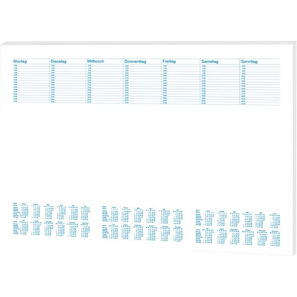 Produktbild: RNK Schreibtischunterlage Office blanko 48x33cm