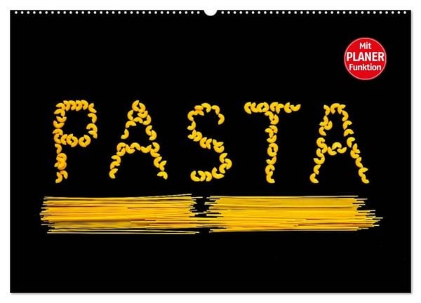 Produktbild: Pasta (Wandkalender 2026 DIN A2 quer), CALVENDO Monatskalender
