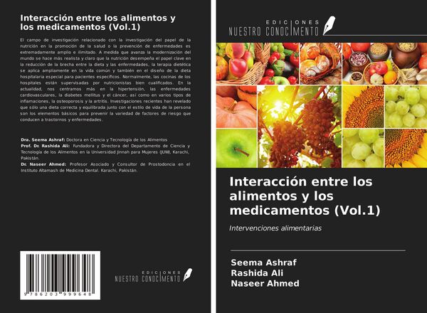 Produktbild: Interacci&oacute;n entre los alimentos y los medicamentos (Vol.1)