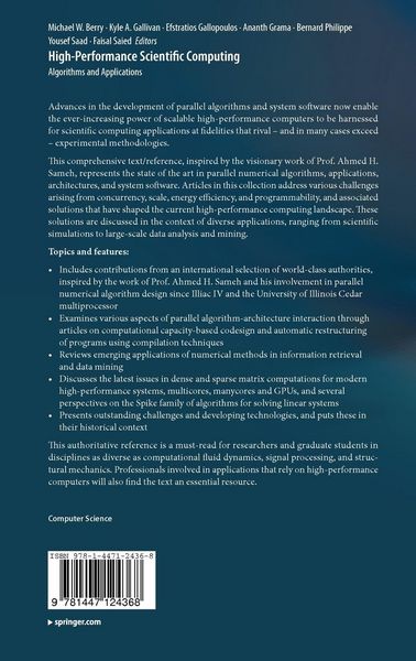 Produktbild: High-Performance Scientific Computing