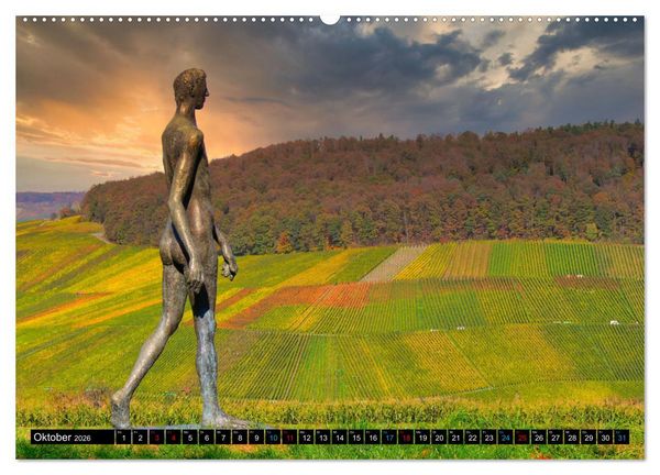 Produktbild: Weinstadt Str&uuml;mpfelbach (Wandkalender 2026 DIN A2 quer), CALVENDO Monatskalender