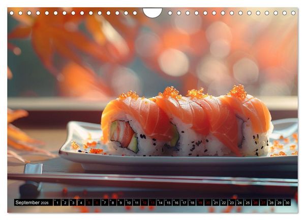 Produktbild: Sushi Zauber (Wandkalender 2026 DIN A4 quer), CALVENDO Monatskalender