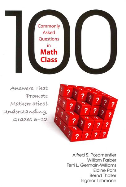 Produktbild: 100 Commonly Asked Questions in Math Class