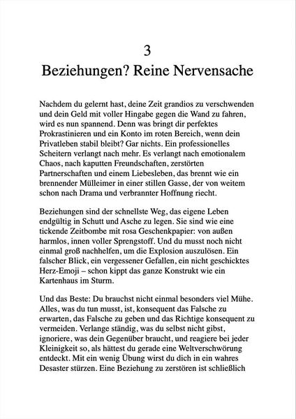 Produktbild: Willst Du Dein Leben Endlich Gegen die Wand Fahren?