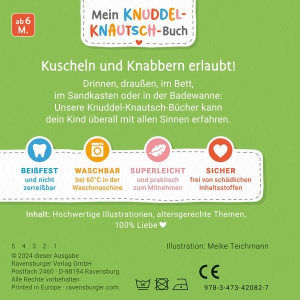 Produktbild: Mein Knuddel-Knautsch-Buch - Meine ersten Sachen
