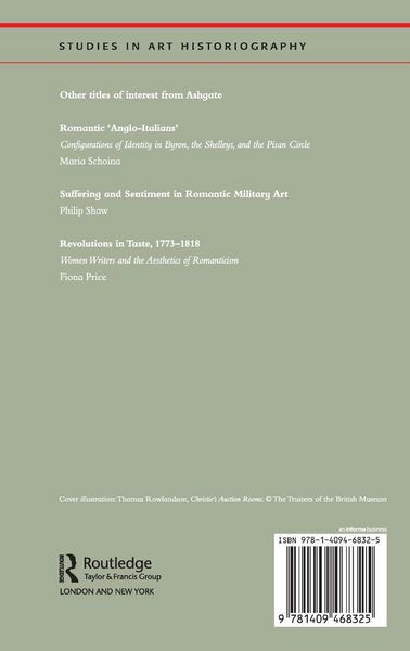 Produktbild: British Romanticism and the Reception of Italian Old Master Art, 1793-1840