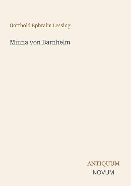 Produktbild: Minna von Barnhelm