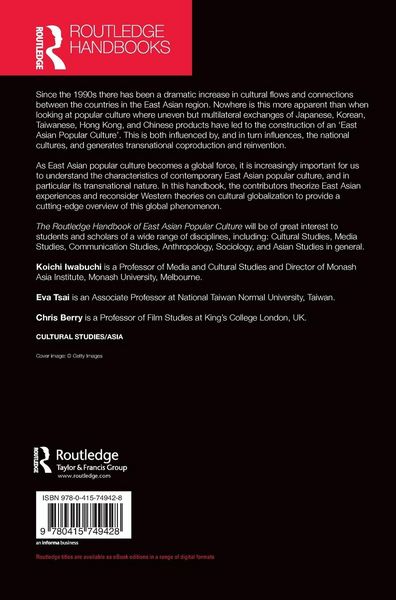 Produktbild: Routledge Handbook of East Asian Popular Culture