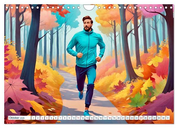 Produktbild: Mentale Gesundheit (Wandkalender 2026 DIN A4 quer), CALVENDO Monatskalender
