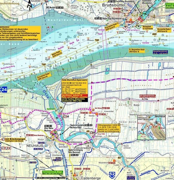 Produktbild: TourenAtlas TA1 Schleswig-Holstein-Unterelbe