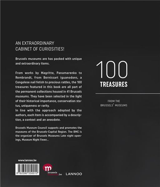 Produktbild: 100 Treasures from the Brussels Museums
