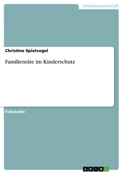 Produktbild: Familienr&auml;te im Kinderschutz