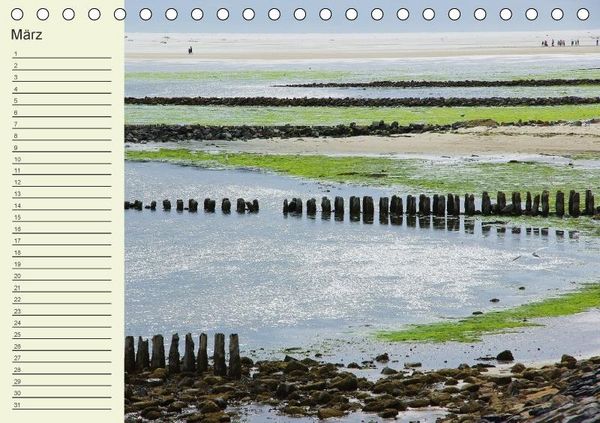 Produktbild: Amrum Geburtstagsmerker (Tischkalender immerw&auml;hrend DIN A5 quer)