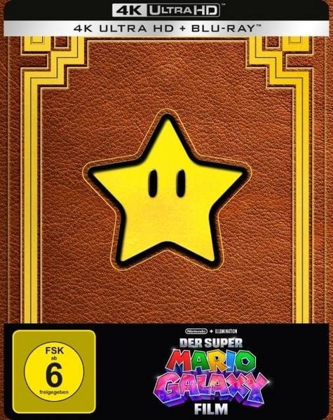 Produktbild: Der Super Mario Galaxy Film - Steelbook (4K Ultra HD) (+ Blu-ray)