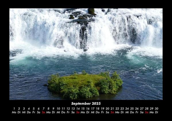 Produktbild: Landschaftskalender 2025 Fotokalender DIN A3