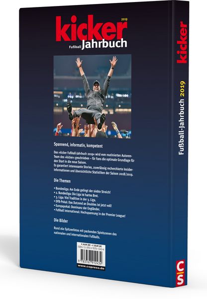 Produktbild: Kicker Fu&szlig;ball-Jahrbuch 2019