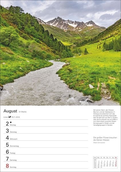 Produktbild: S&uuml;dtirol Wochenplaner 2027 - Eine Reise in 53 Bildern