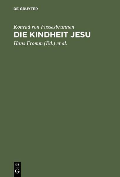 Produktbild: Die Kindheit Jesu