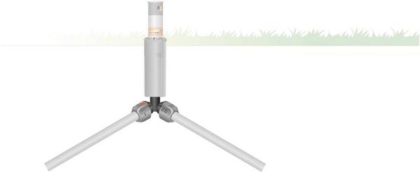 Produktbild: Gardena Sprinklersystem Winkelst&uuml;ck 25mm (1/2") AG 02782-20