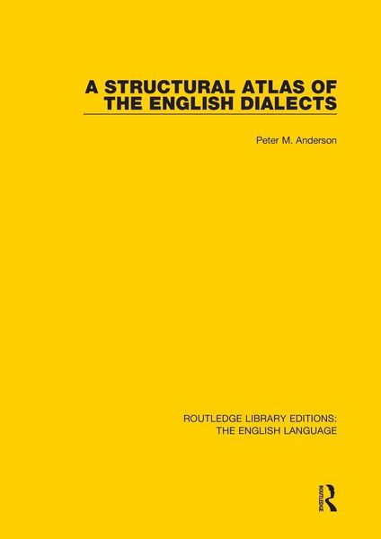 Produktbild: A Structural Atlas of the English Dialects