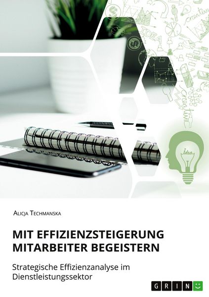 Produktbild: Mit Effizienzsteigerung Mitarbeiter begeistern. Strategische Effizienzanalyse im Dienstleistungssektor
