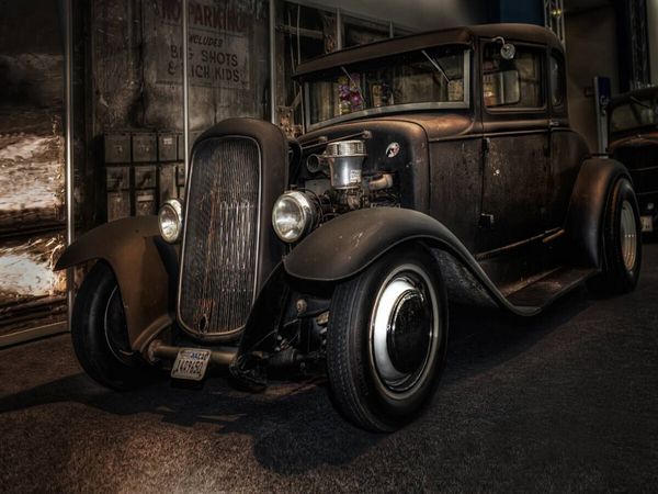 Produktbild: CALVENDO Puzzle Hot Rod - Motorshow Essen | 1000 Teile Lege-Gr&ouml;&szlig;e 64x48cm Foto-Puzzle f&uuml;r gl&uuml;ckliche Stunden