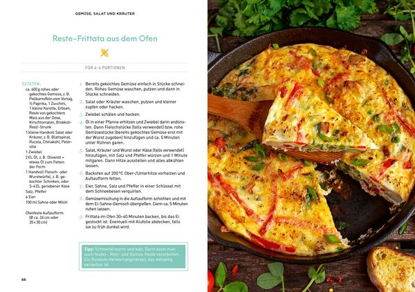Produktbild: Die Clever-K&uuml;che: 100 % Geschmack &ndash; 0 % Lebensmittelverschwendung