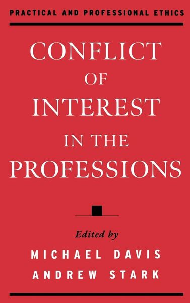 Produktbild: Conflict of Interest in the Professions