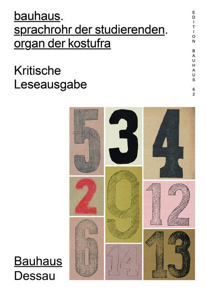 Produktbild: Bauhaus. sprachrohr der studierenden. organ der kostufra