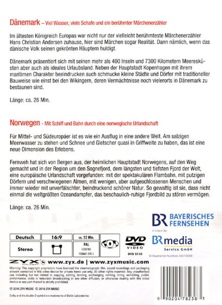 Produktbild: D&auml;nemark & Norwegen