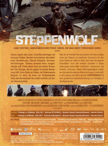 Produktbild: Steppenwolf - Mediabook (Blu-ray+DVD)