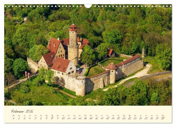 Produktbild: Burgen in Bayern Bayerns trutzige Vergangenheit (Wandkalender 2026 DIN A3 quer), CALVENDO Monatskalender